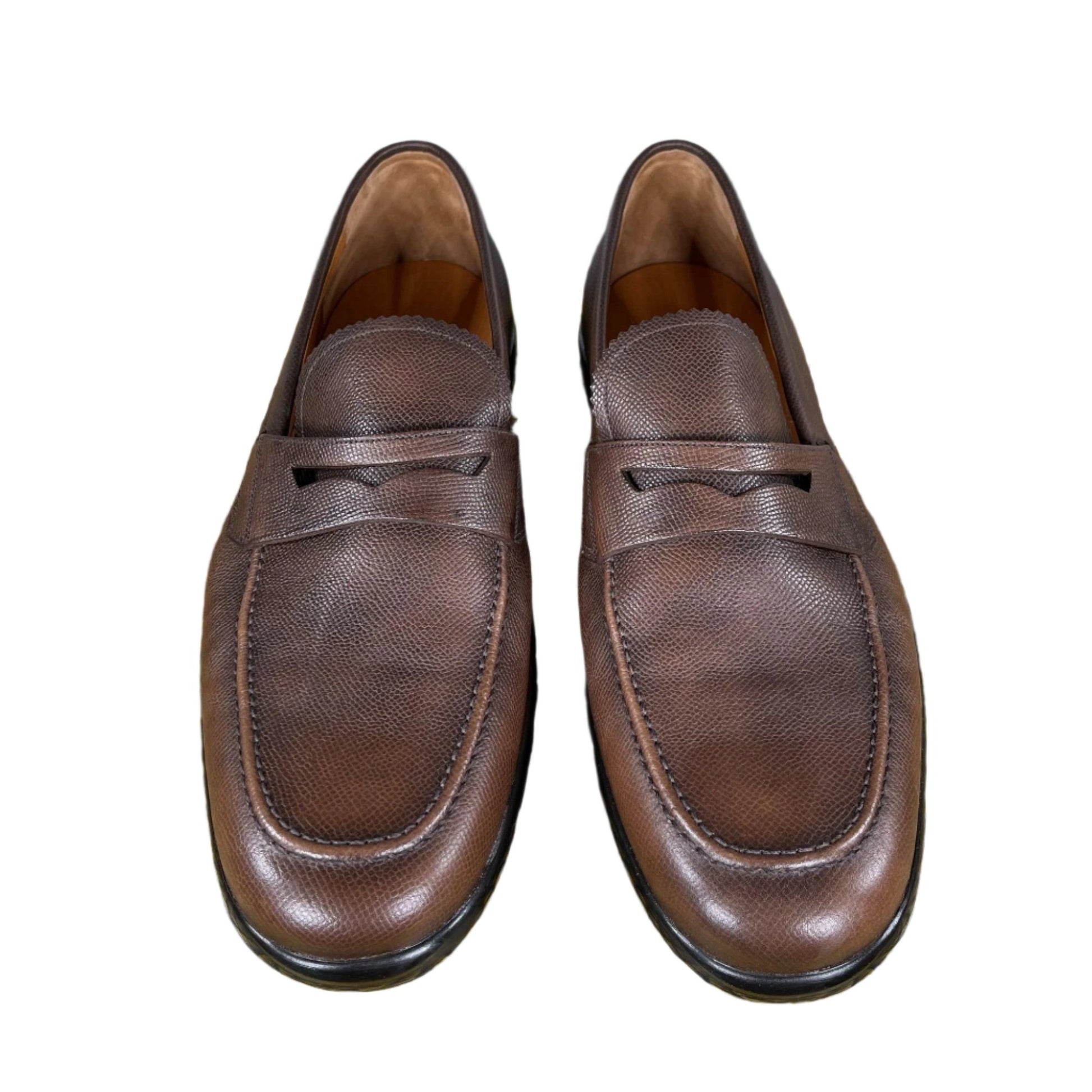 Bally Micson Coffee Leather Loafers | Postivo Clothing