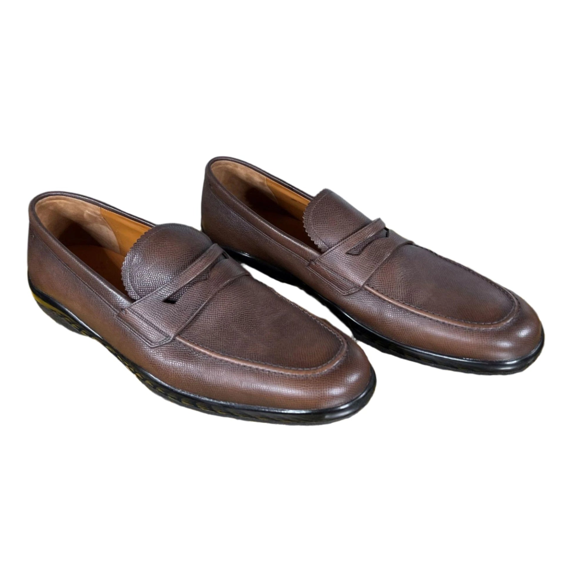 Bally Micson Coffee Leather Loafers | Postivo Clothing