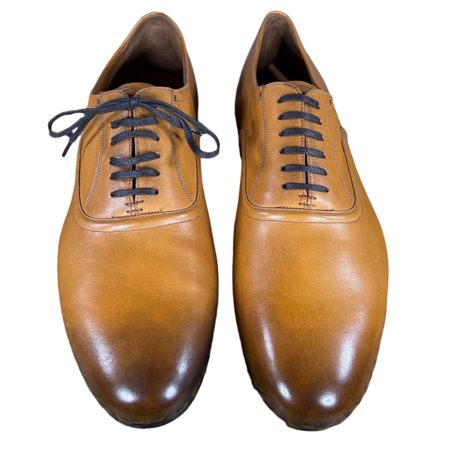 Bally Plas Honey Leather Oxfords - Positivo Clothing