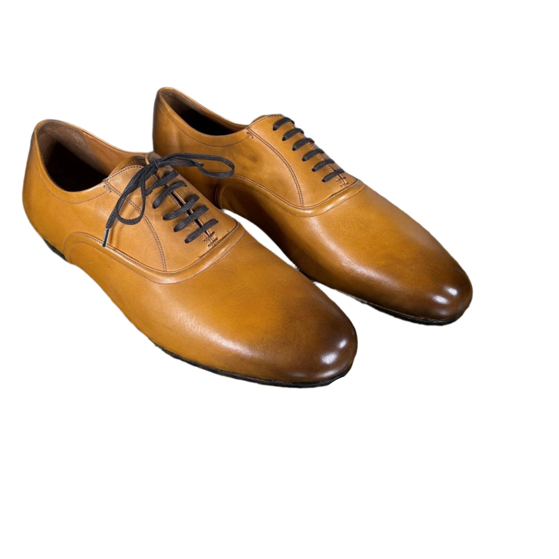 Bally Plas Honey Leather Oxfords - Positivo Clothing