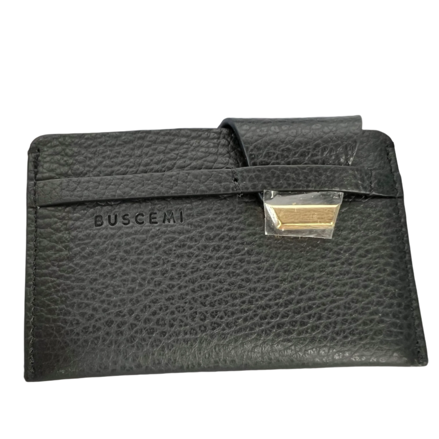 Buscemi Mens Accessories Black Leather Wallet | Positivo Clothing