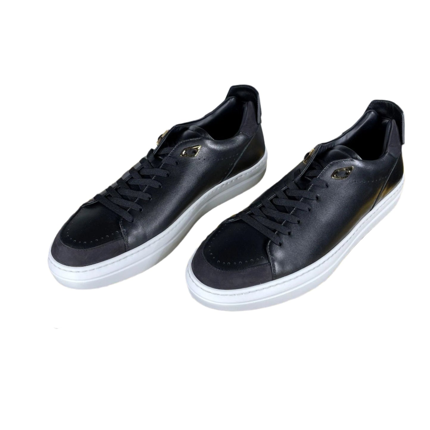 Buscemi Uno Sport Black Leather Sneakers | Positivo Clothing