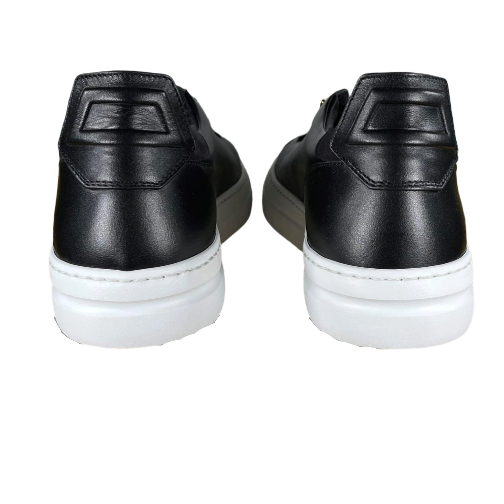 Buscemi Uno Sport Black Leather Sneakers | Positivo Clothing