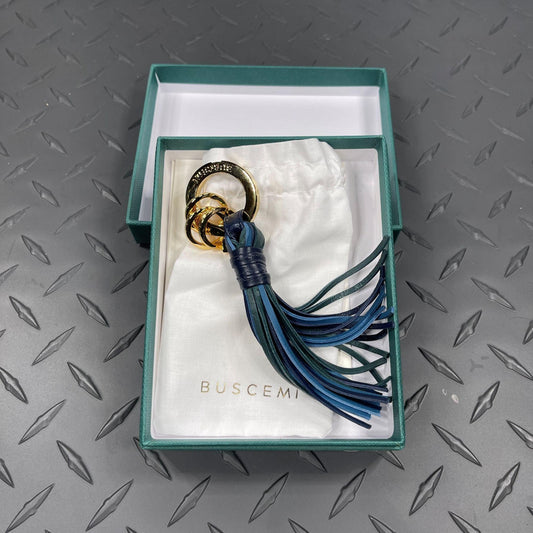 Buscemi Keyholder Fringe Oceano Tri Leather | Positivo Clothing