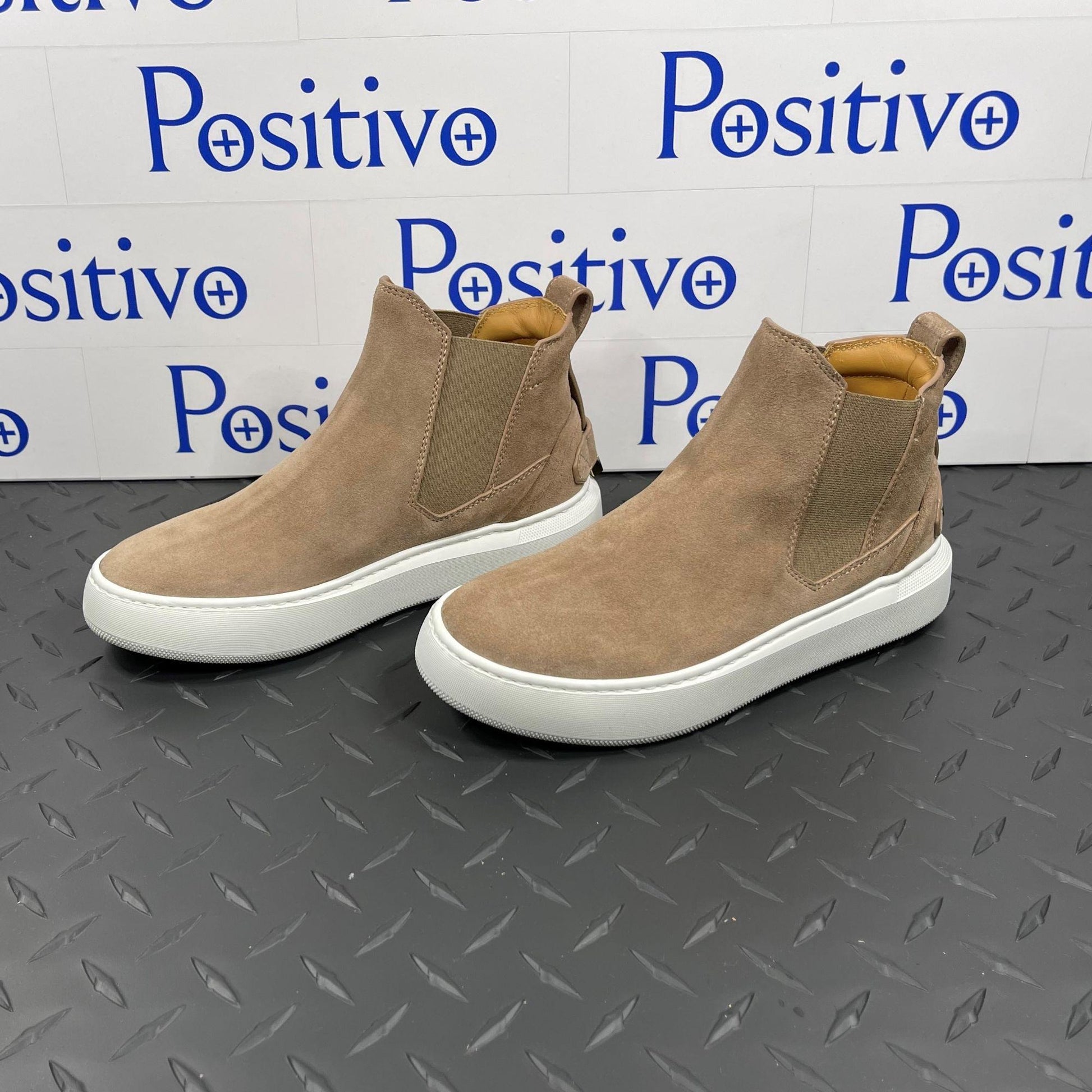 Buscemi Womens Soho Antilope Suede Sneakers - Positivo Clothing