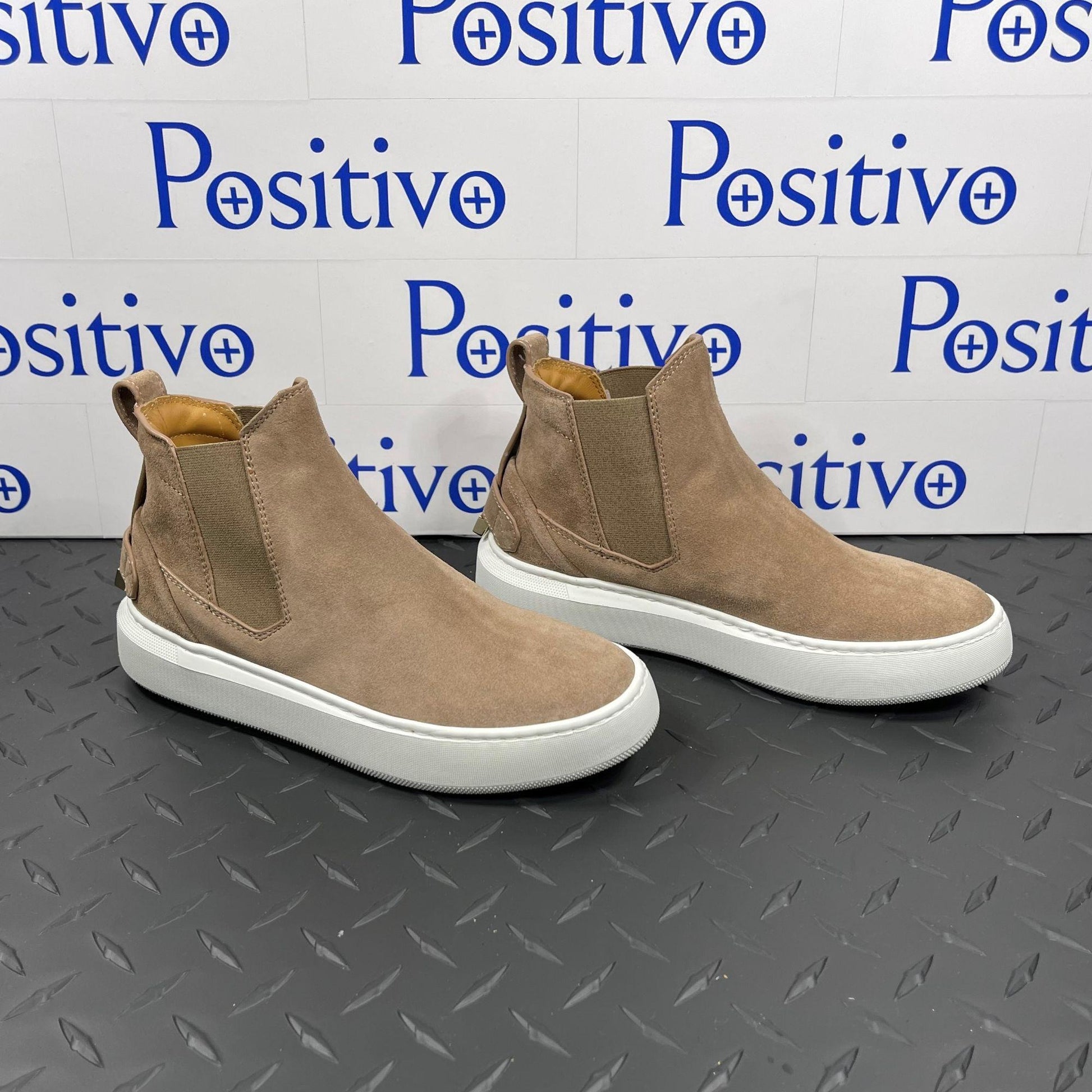 Buscemi Womens Soho Antilope Suede Sneakers - Positivo Clothing