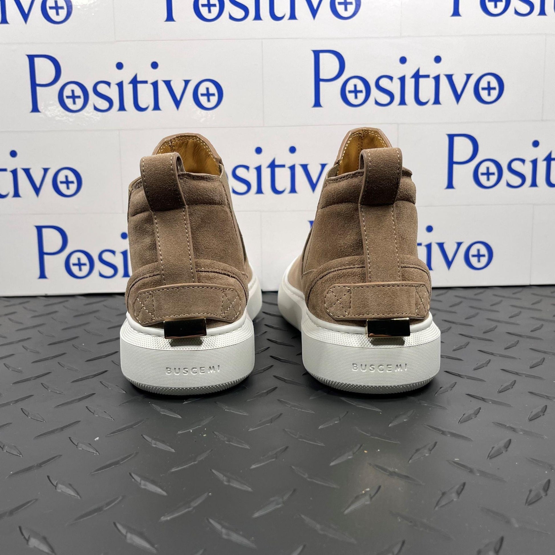 Buscemi Womens Soho Antilope Suede Sneakers - Positivo Clothing