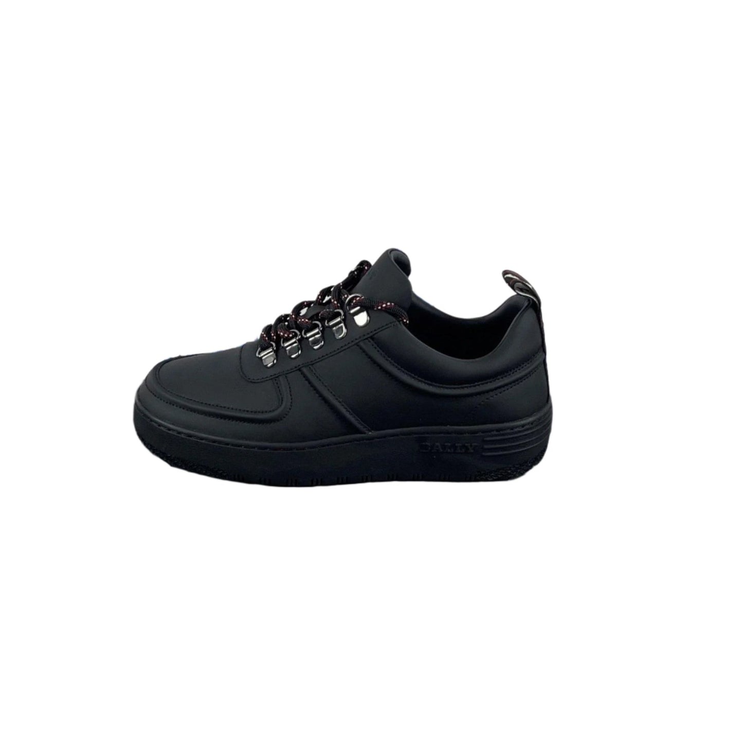 Bally Ollyver Black Leather Sneakers | Positivo Clothing