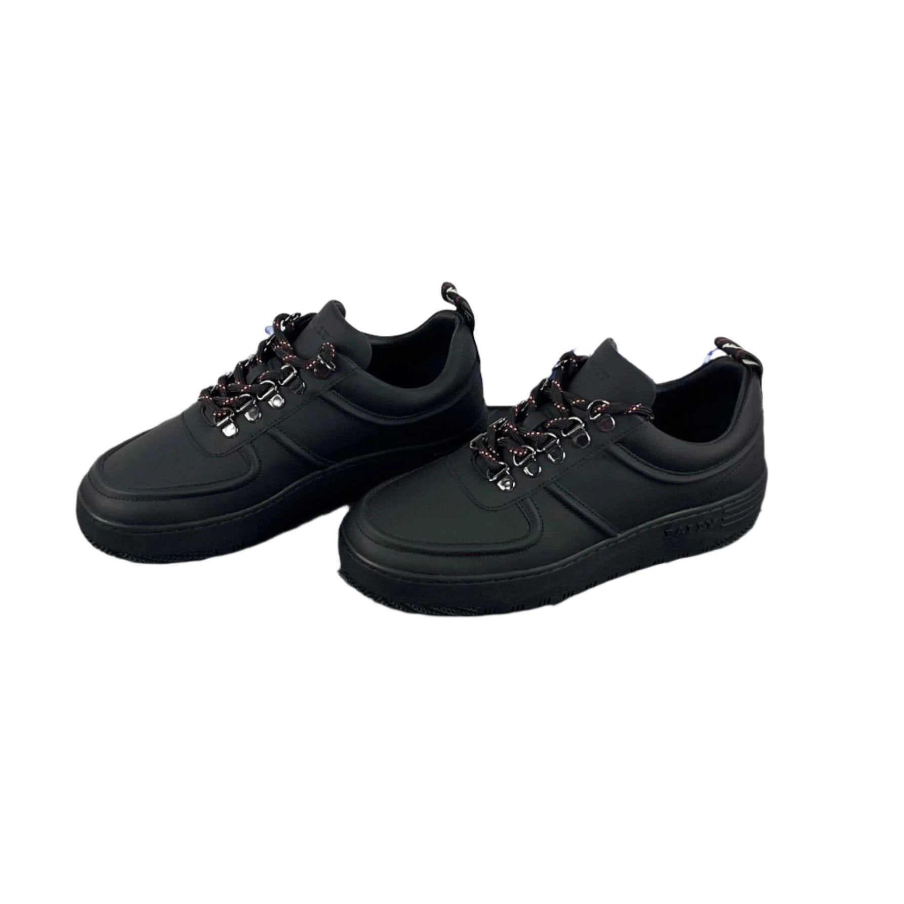 Bally Ollyver Black Leather Sneakers | Positivo Clothing