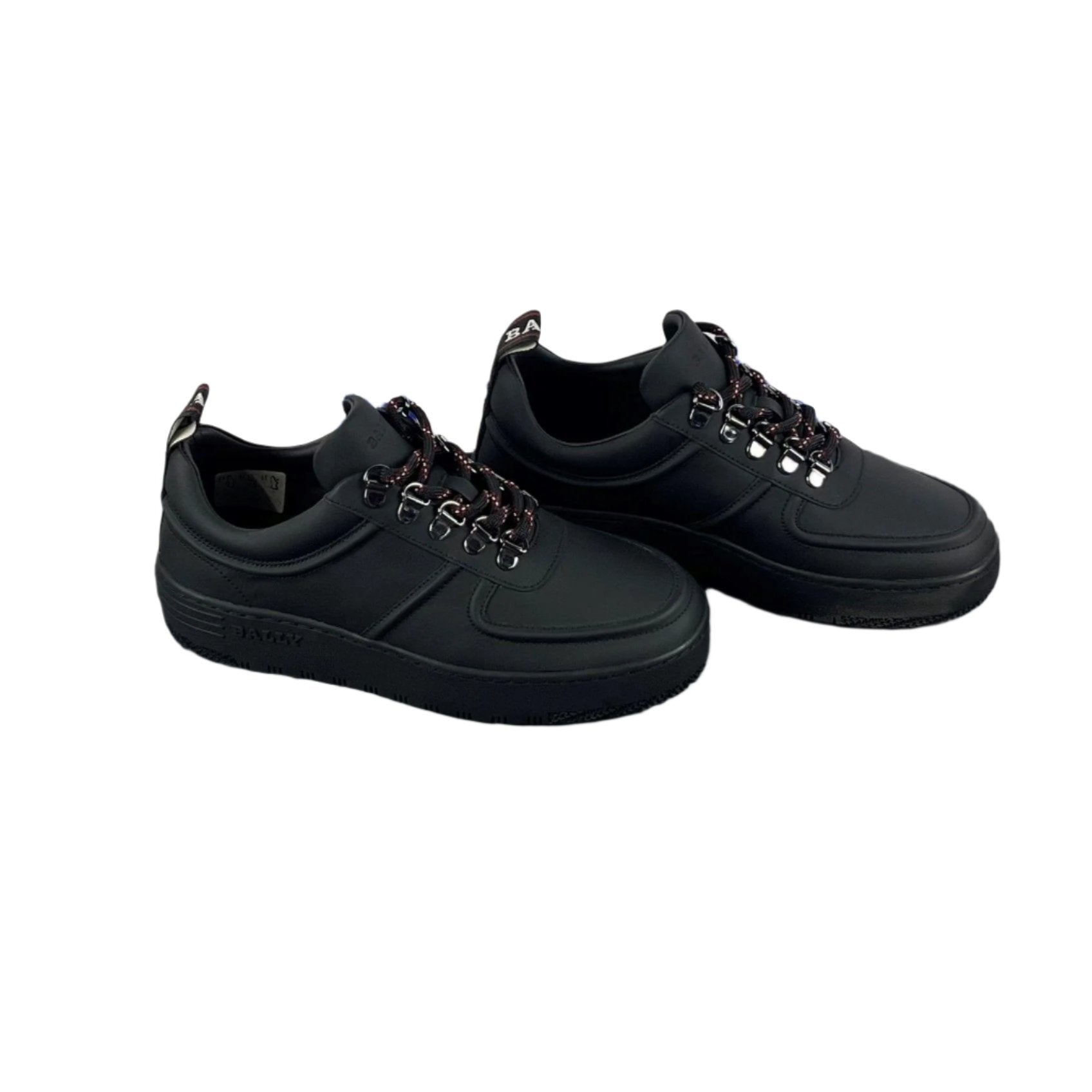 Bally Ollyver Black Leather Sneakers | Positivo Clothing