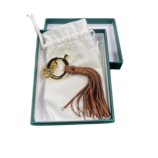 Buscemi Fringe Keyholder Whiskey Leather | Positivo Clothing