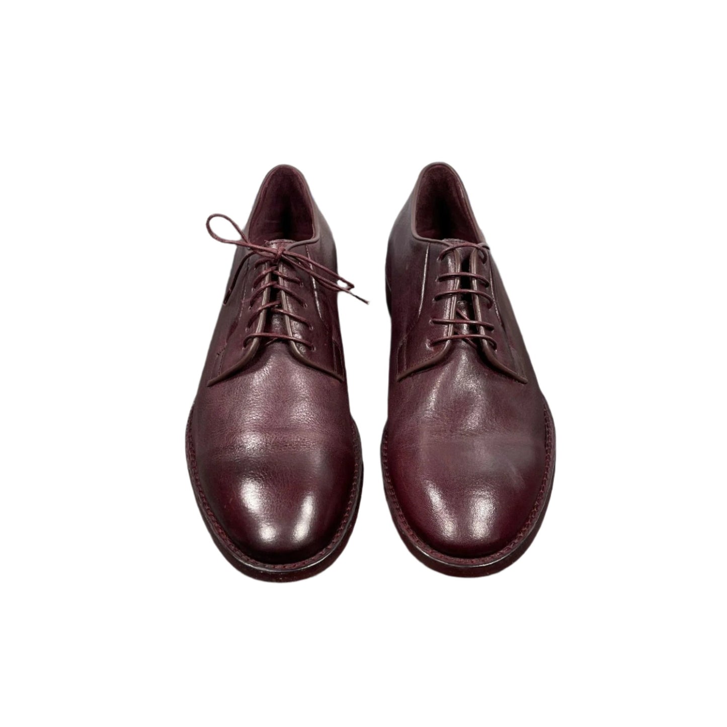 Paul Smith Chester Aubergine Leather Derby Shoes | Positivo Clothing