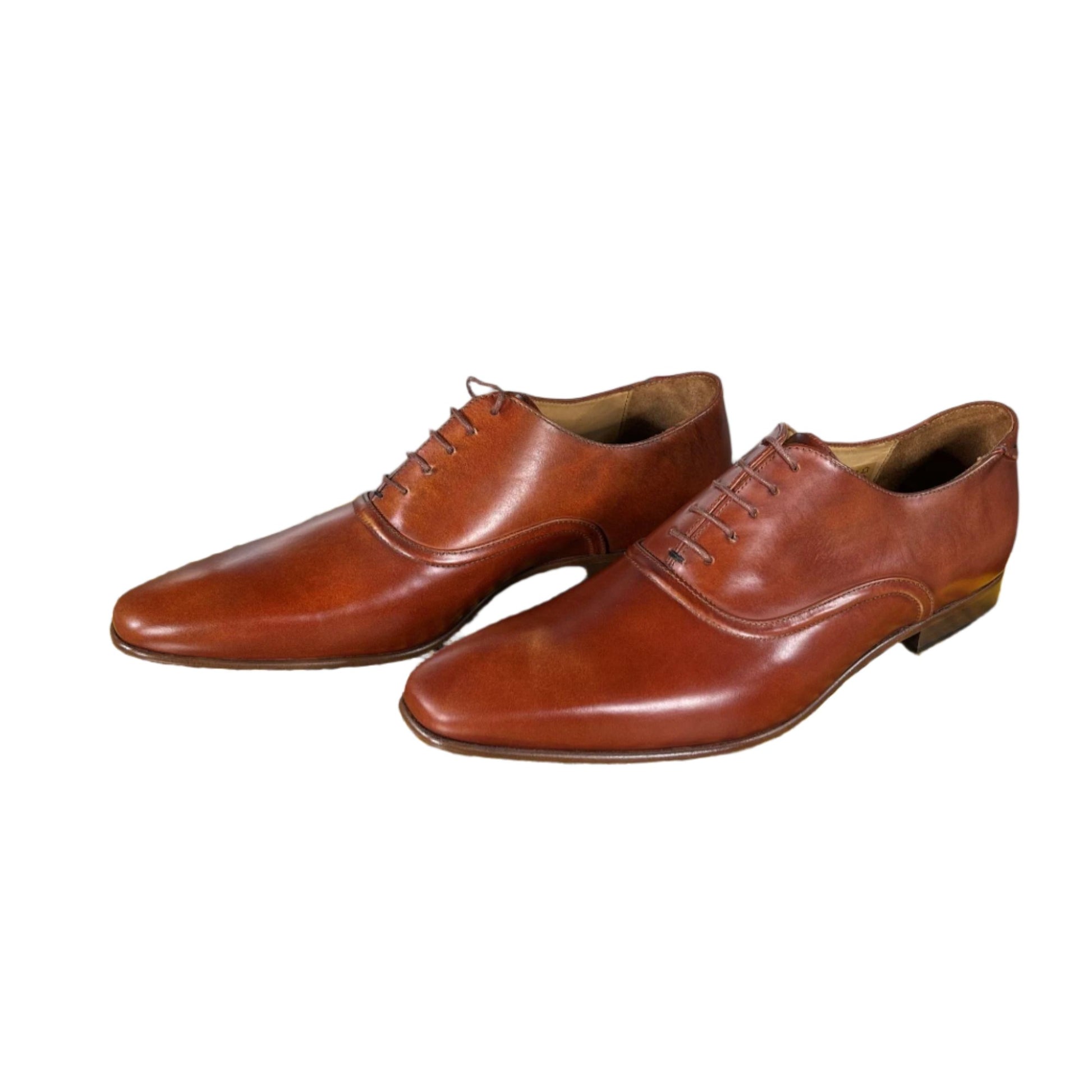 Paul Smith Starling Tan Leather Oxfords V081 62 | Positivo Clothing