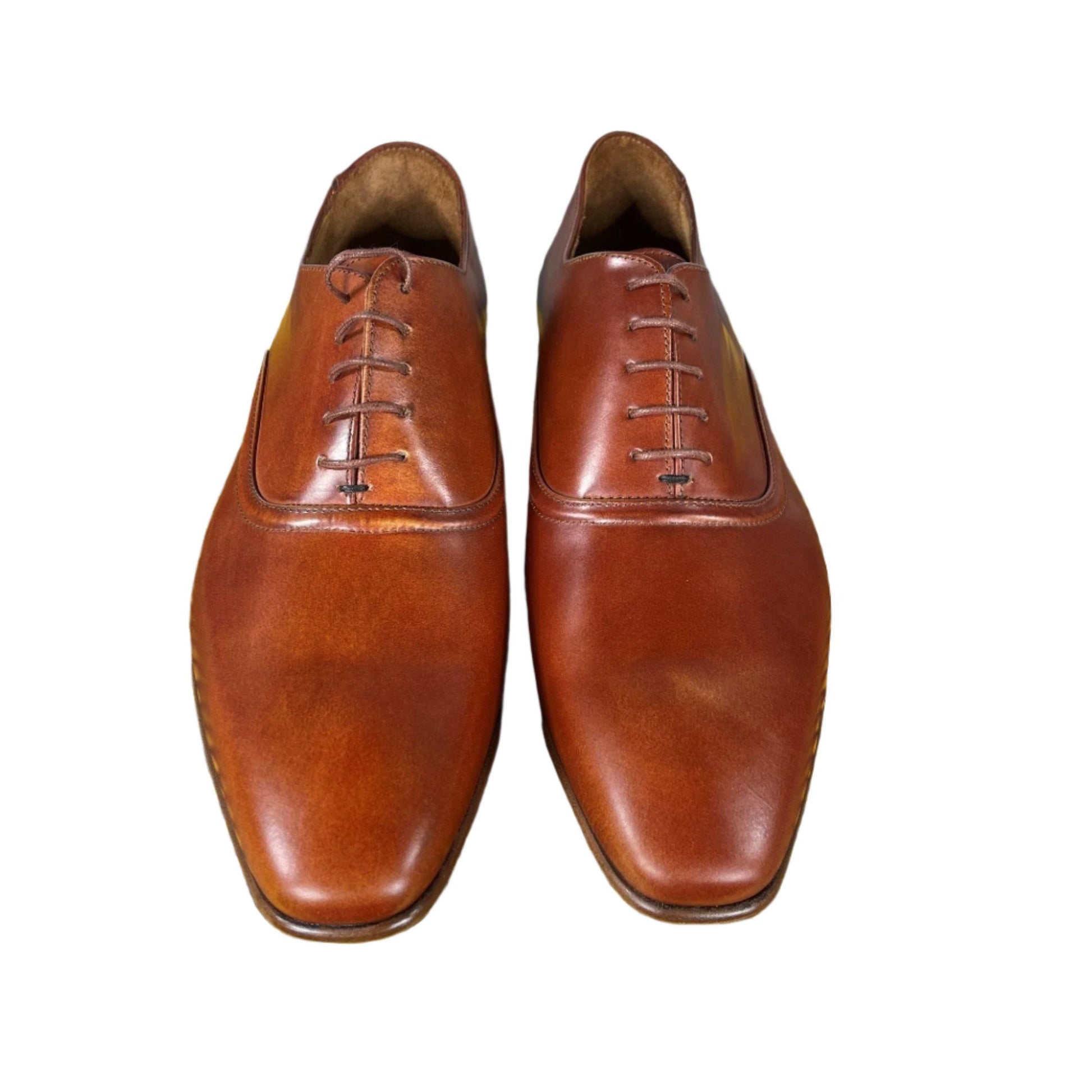 Paul Smith Starling Tan Leather Oxfords V081 62 | Positivo Clothing