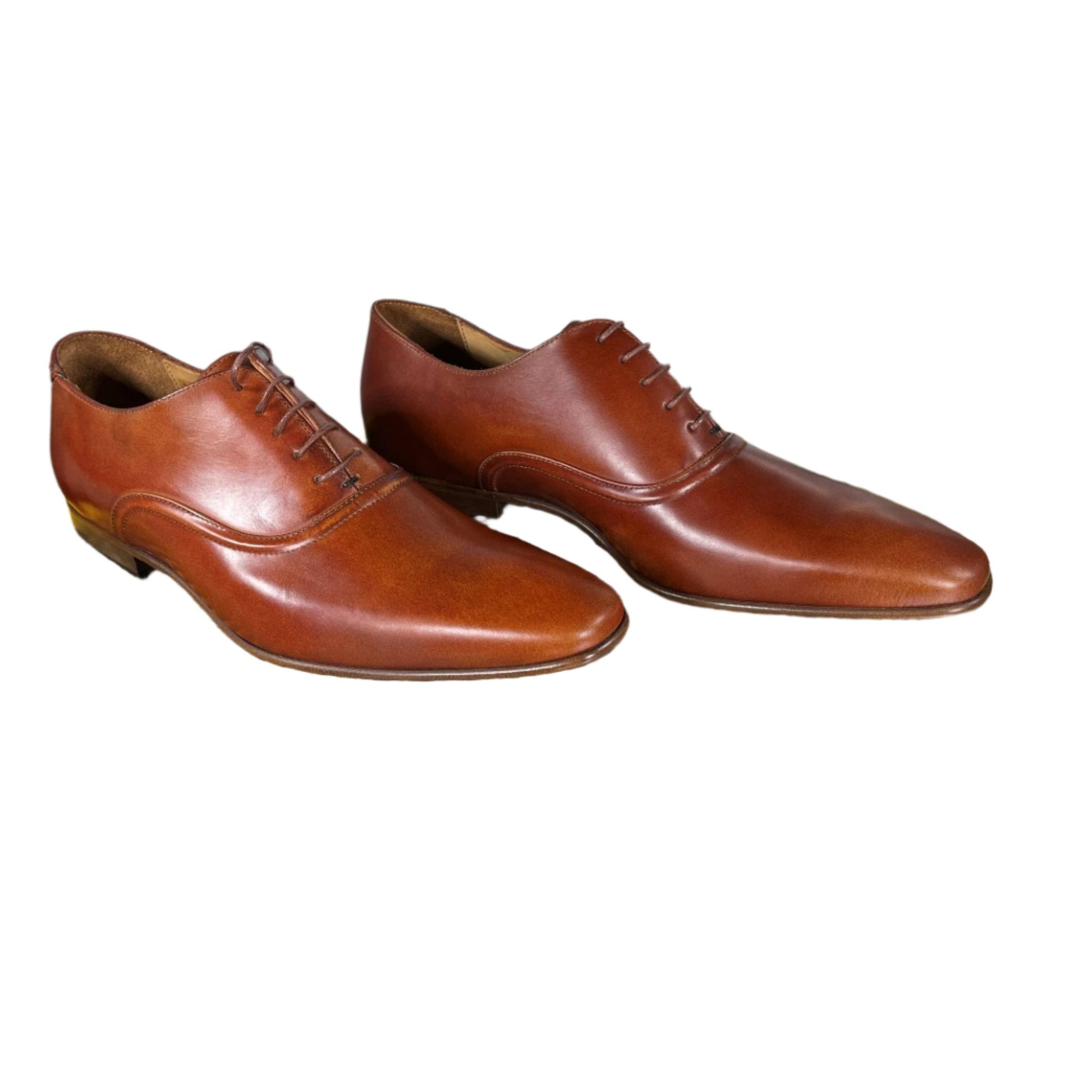 Paul Smith Starling Tan Leather Oxfords V081 62 | Positivo Clothing