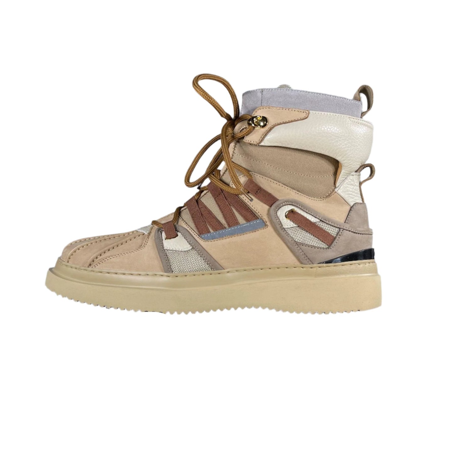 Buscemi Duck Boot Tan Suede Boots | Positivo Clothing