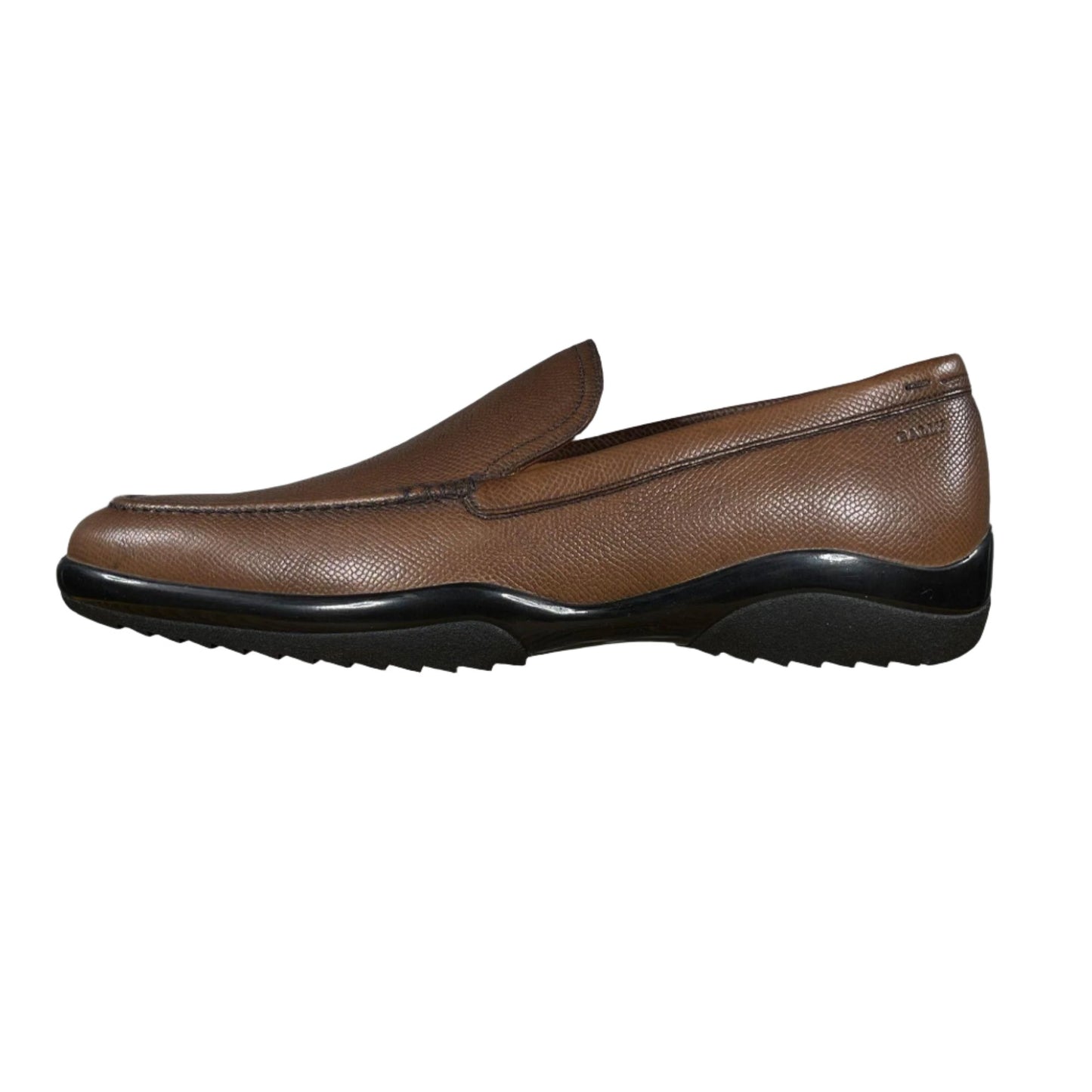 Bally Mils Coffee Leather Loafers | Positivo Clothing