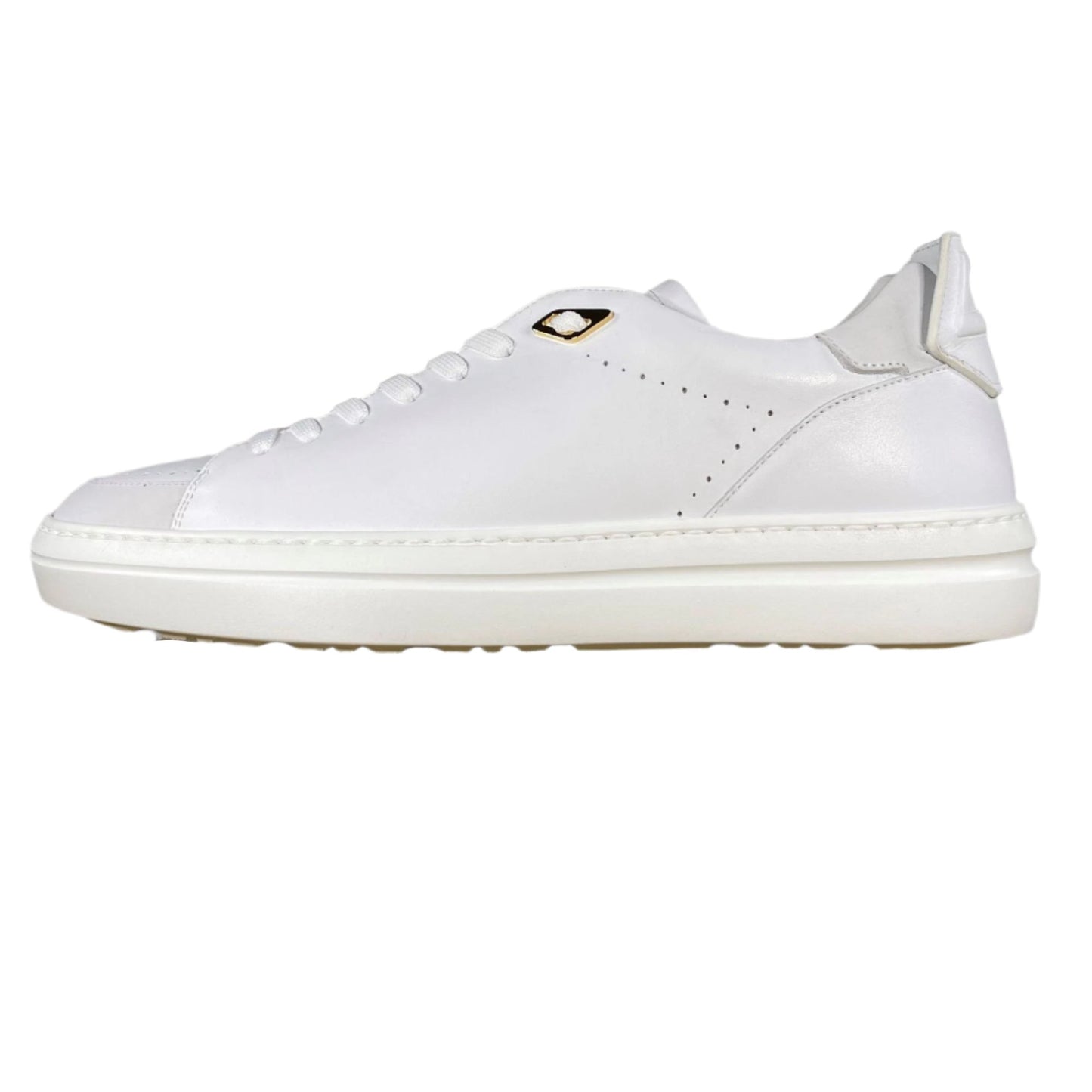 Buscemi Uno Sport White Leather Sneakers | Positivo Clothing