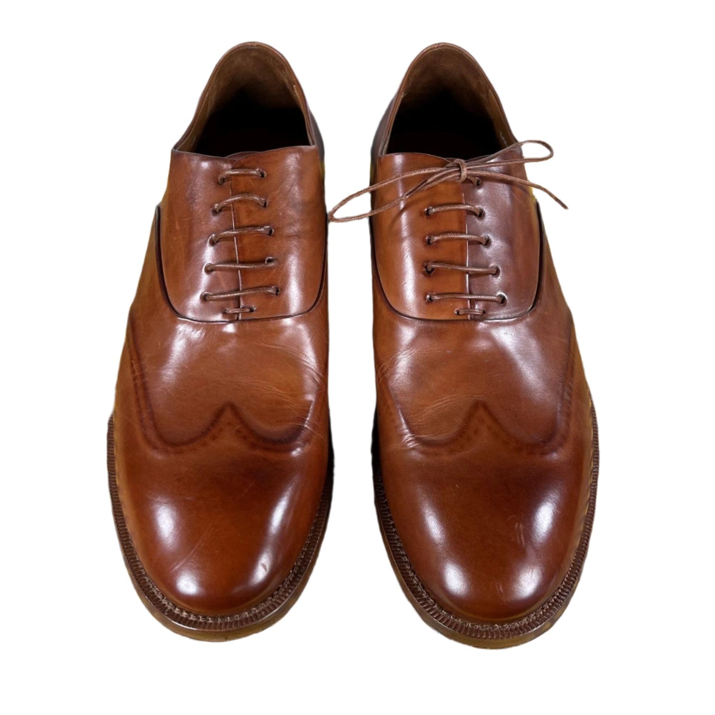 Paul Smith Lomax Tan Leather Oxfords LOM03 62