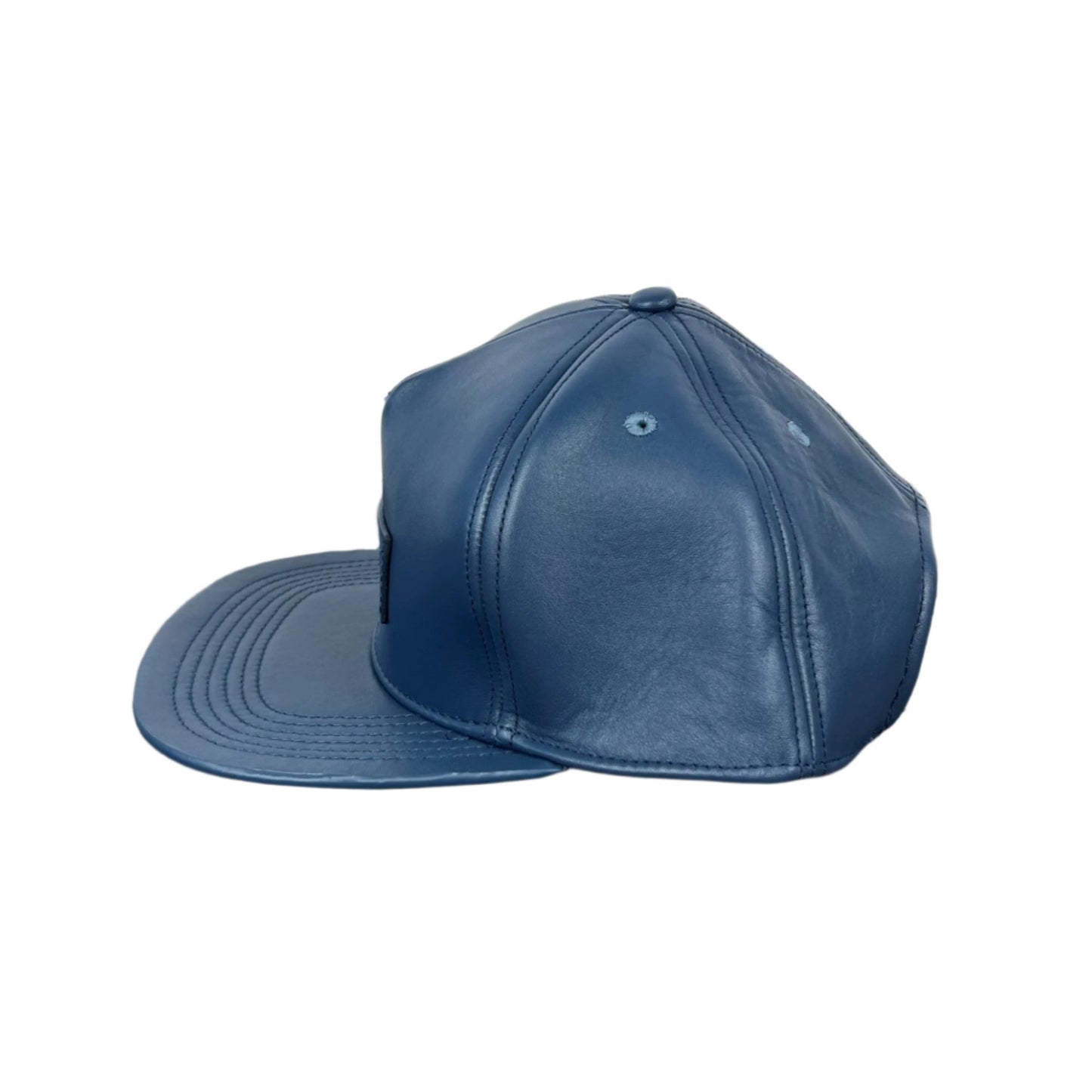 Buscemi Mens Postback Oceano Smooth Cow Leather Hat SAMPLE | Positivo Clothing