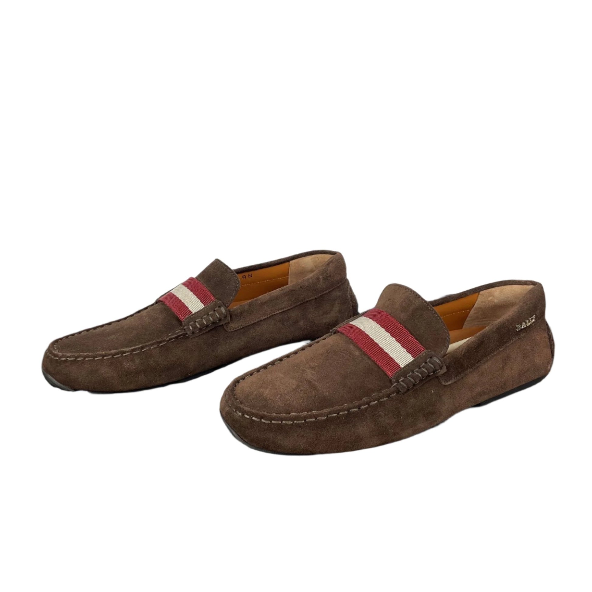 Bally Pearce Brown Leather Drivers | Positivo Clothing