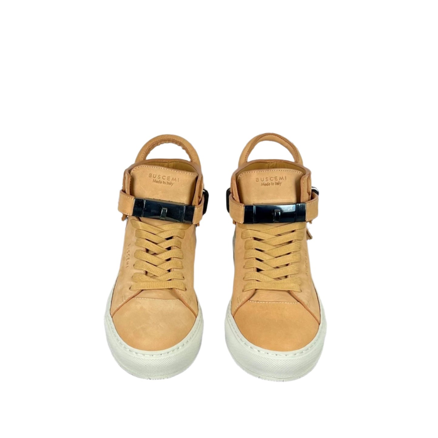 Buscemi Mens 100MM Vegtan/Avorio Leather Sneakers SAMPLE | Positivo Clothing