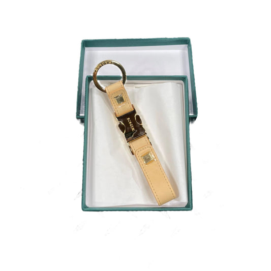 Buscemi Clip Keyholder Flat Natural Leather | Positivo Clothing