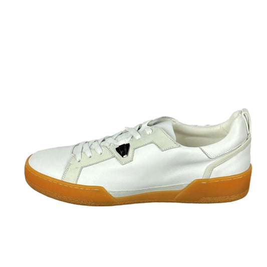 Buscemi Mens Score White Nubuck Sneakers SAMPLE | Positivo Clothing