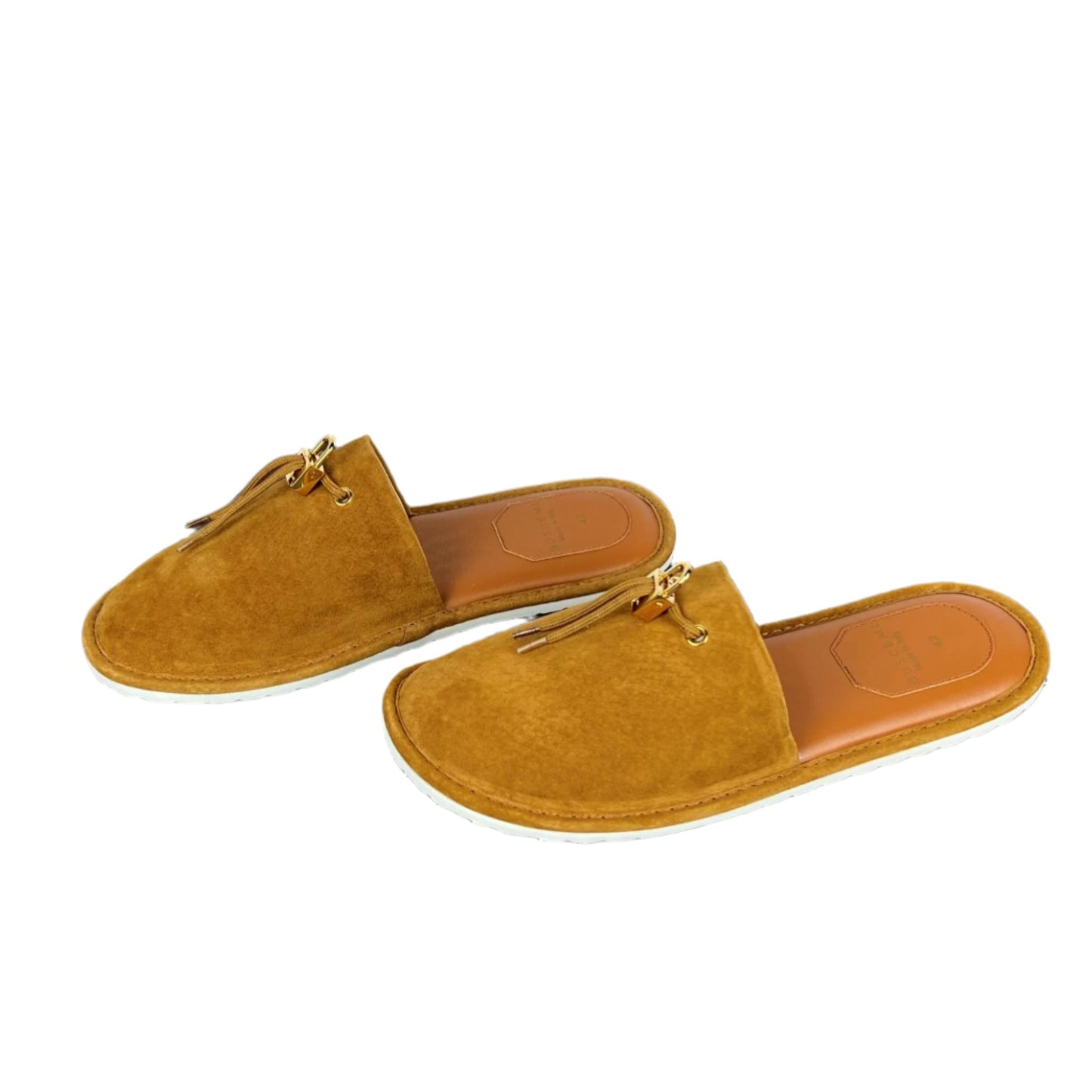 Buscemi Mens Greenwich Cuoio Leather Slippers | Positivo Clothing