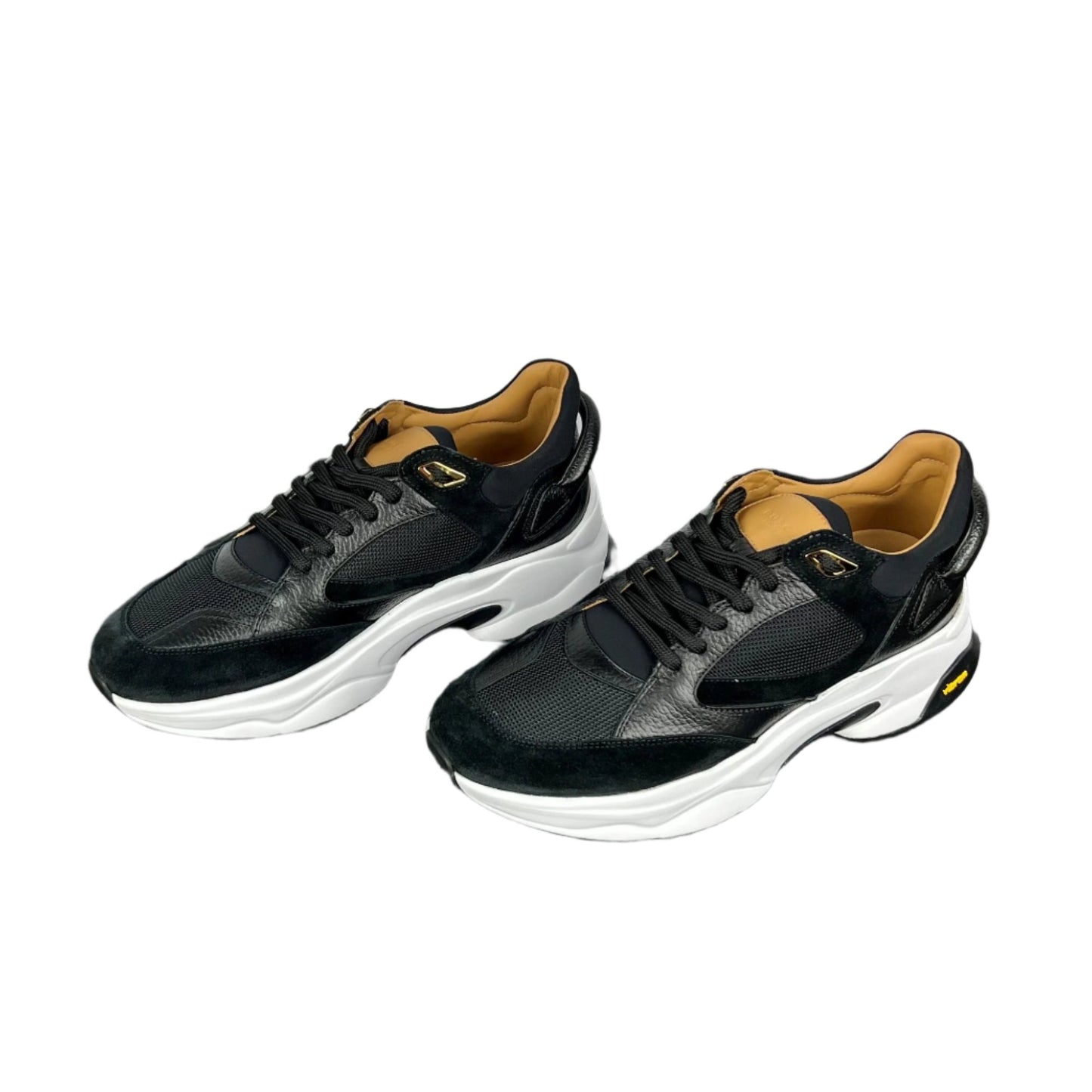 Buscemi Veloce Mix Alce Black Suede Sneakers | Positivo Clothing