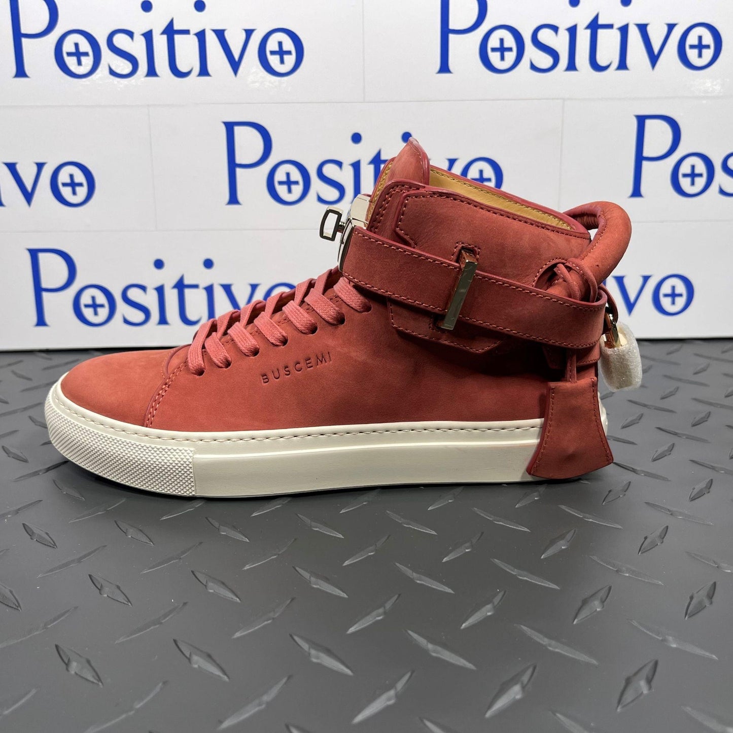 Buscemi Womens 100MM Nubuck Litchi Sneakers | Positivo Clothing