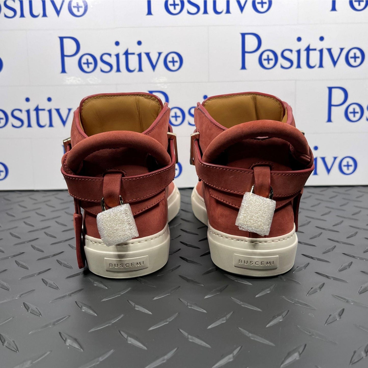 Buscemi Womens 100MM Nubuck Litchi Sneakers | Positivo Clothing