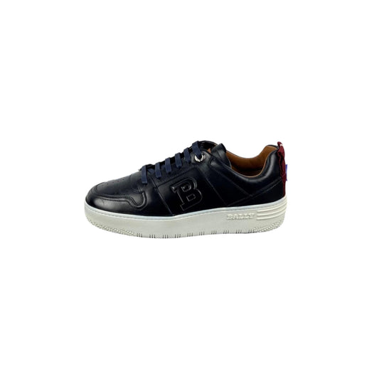 Bally Odino Ink Leather Sneakers | Positivo Clothing