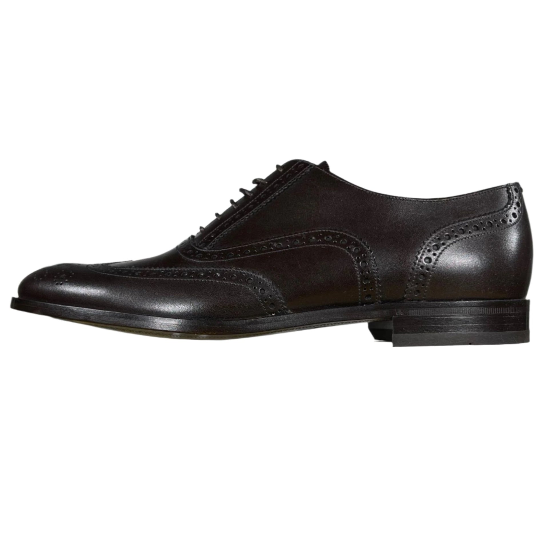 Bally Bruck Coffee Leather Oxfords | Positivo Clothing