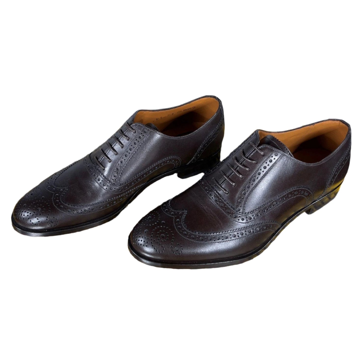 Bally Bruck Coffee Leather Oxfords | Positivo Clothing