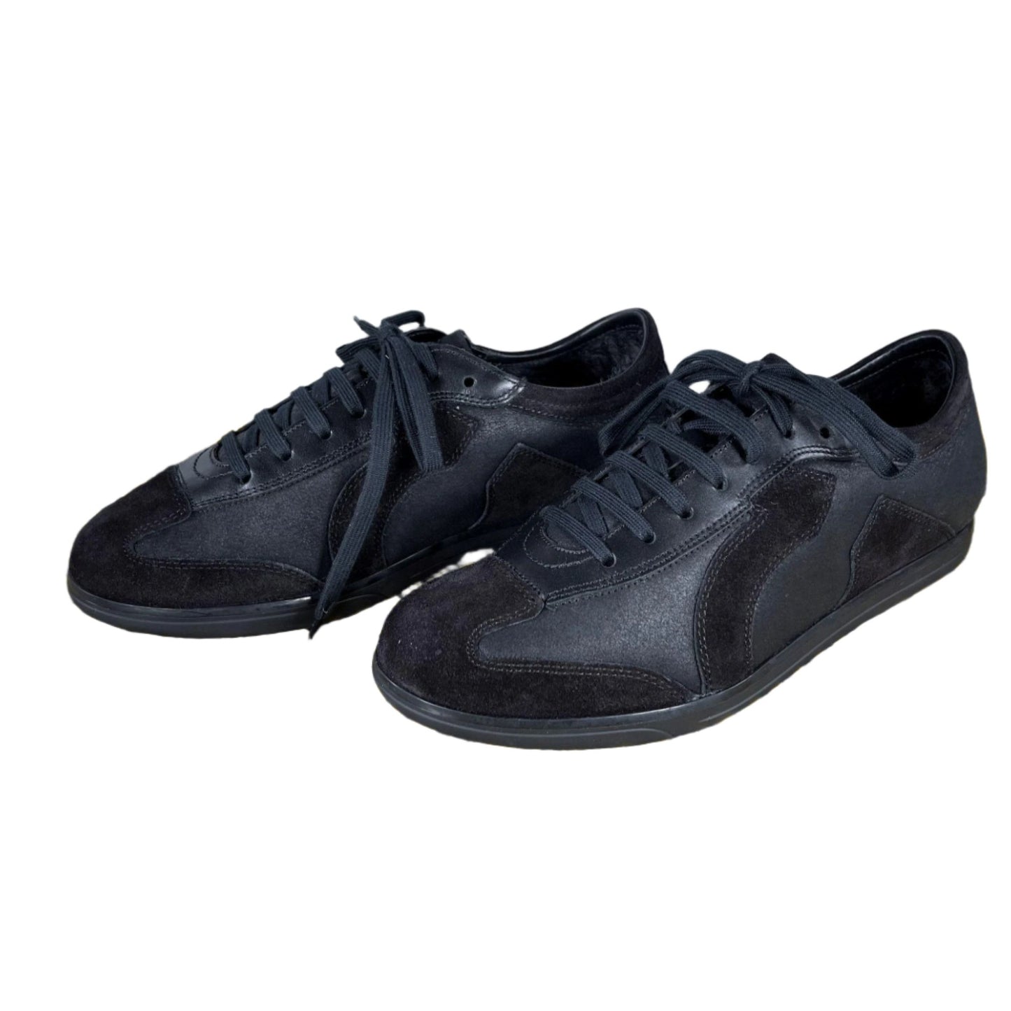 Salvatore Ferragamo Benbow Black Sneakers | Positivo Clothing