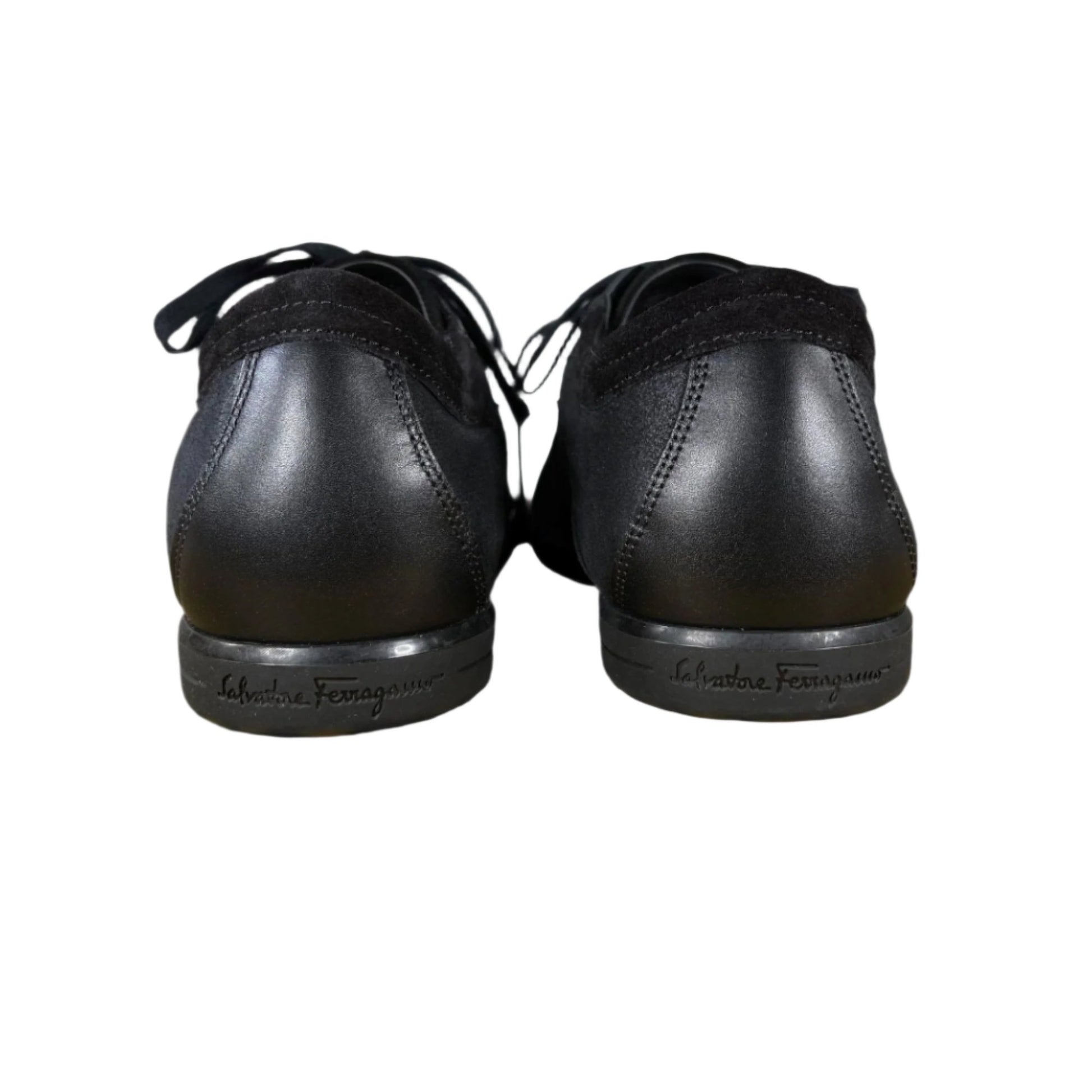 Salvatore Ferragamo Benbow Black Sneakers | Positivo Clothing