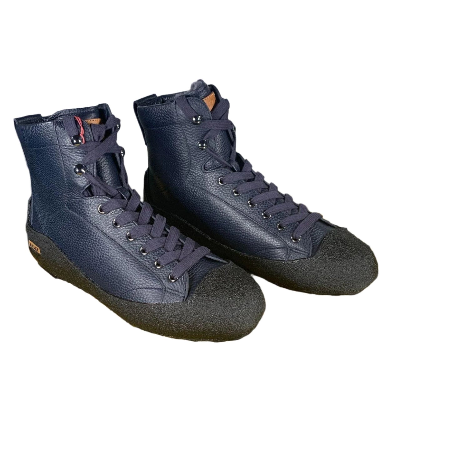 Bally Ellon Blue Leather Boots - Positivo Clothing