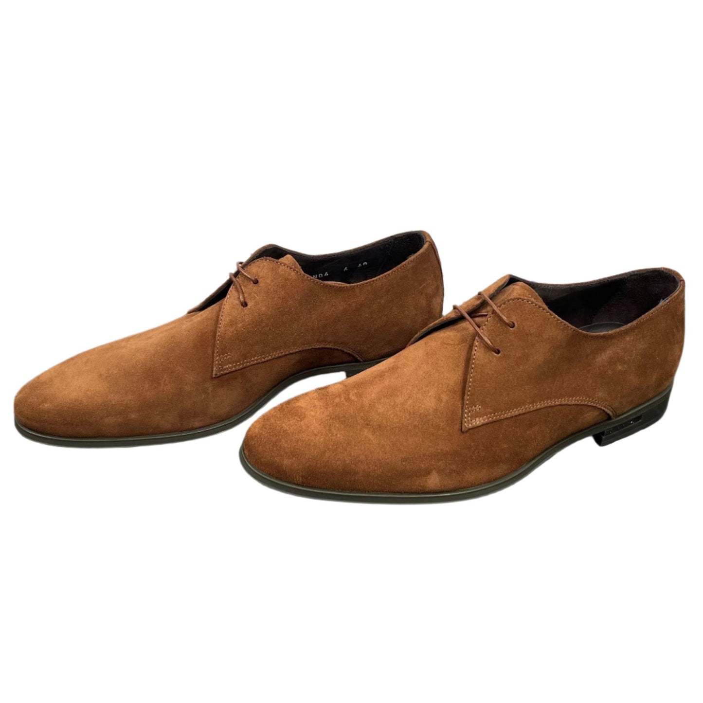 Paul Smith Coney Tan Leather Derby Shoes | Positivo Clothing