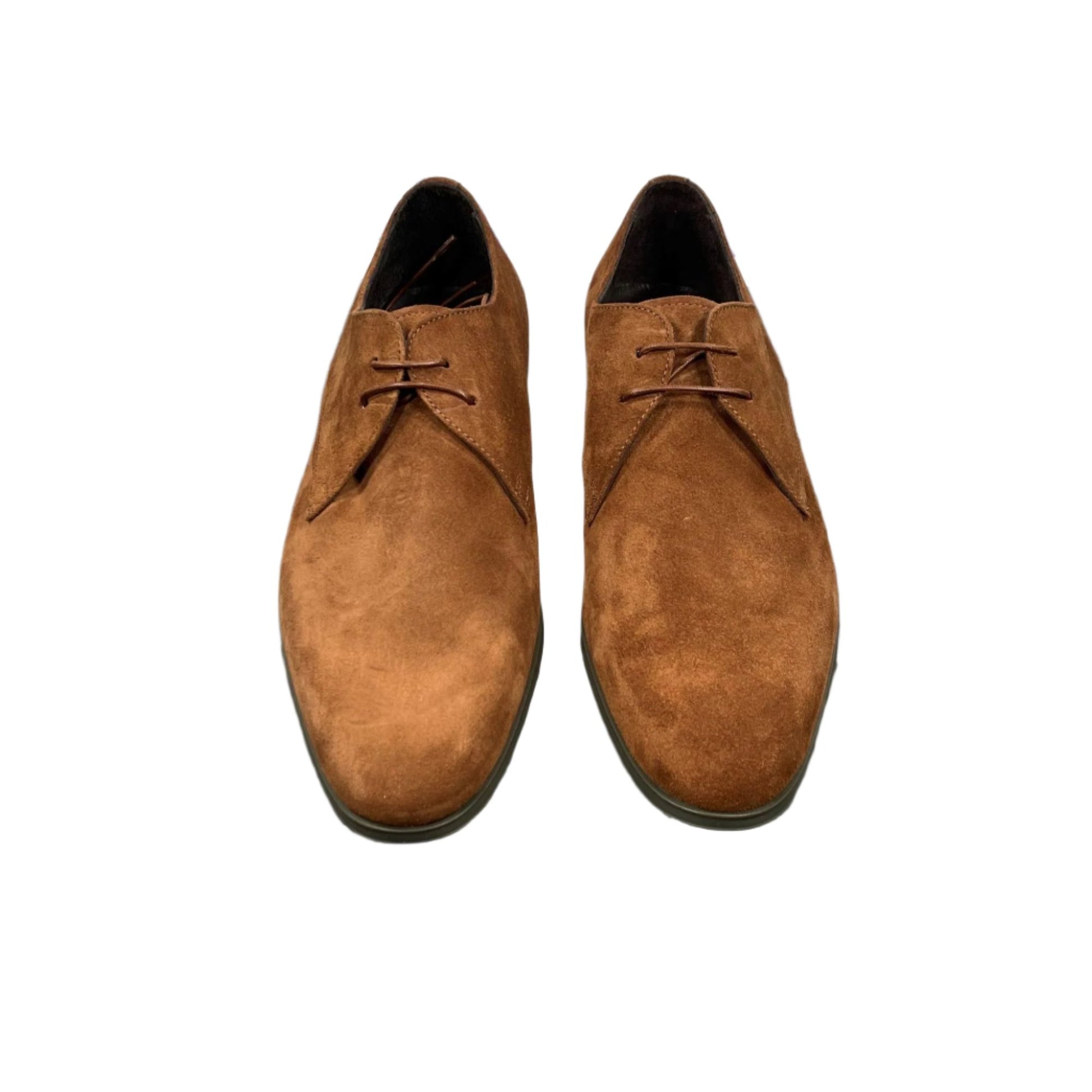 Paul Smith Coney Tan Leather Derby Shoes | Positivo Clothing