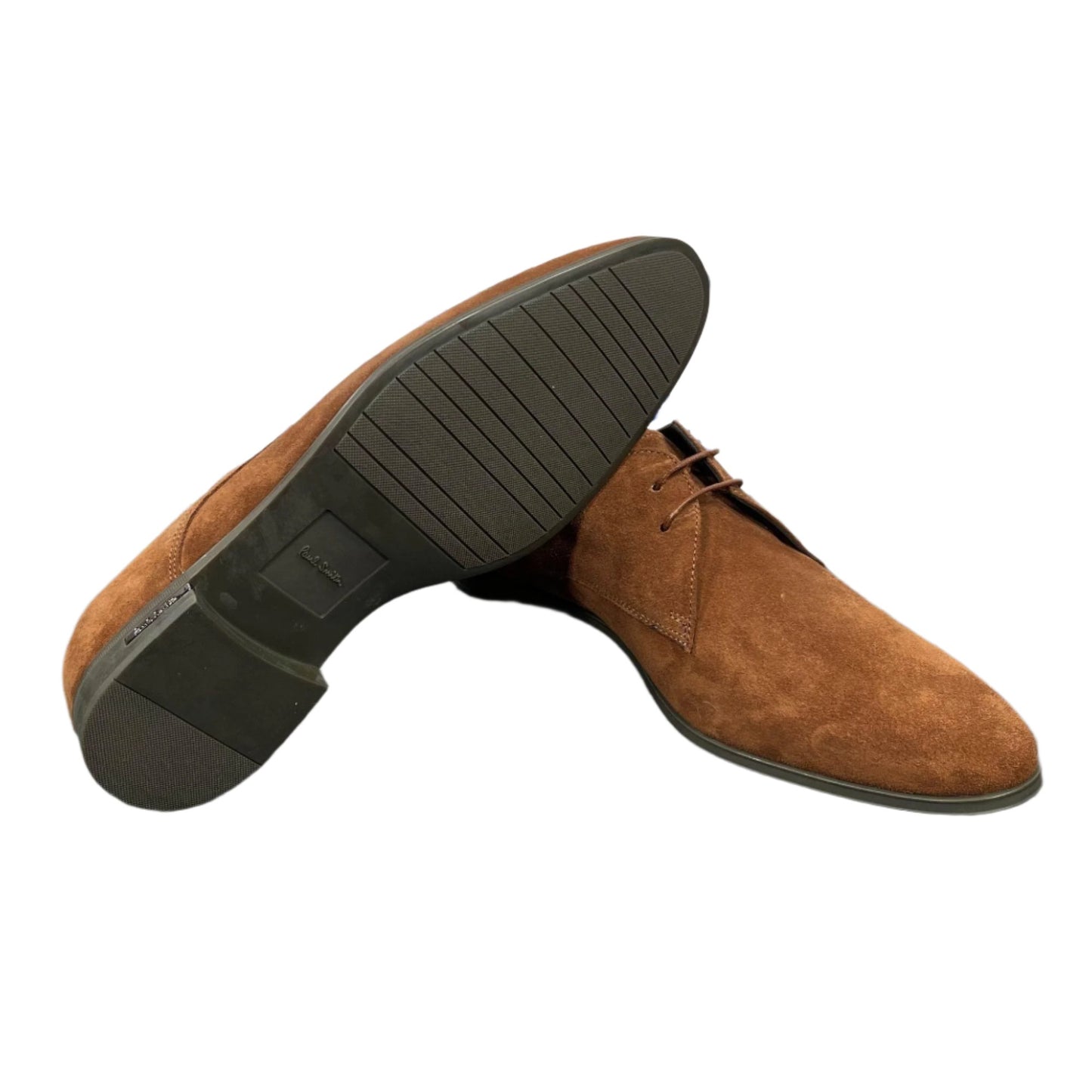 Paul Smith Coney Tan Leather Derby Shoes | Positivo Clothing