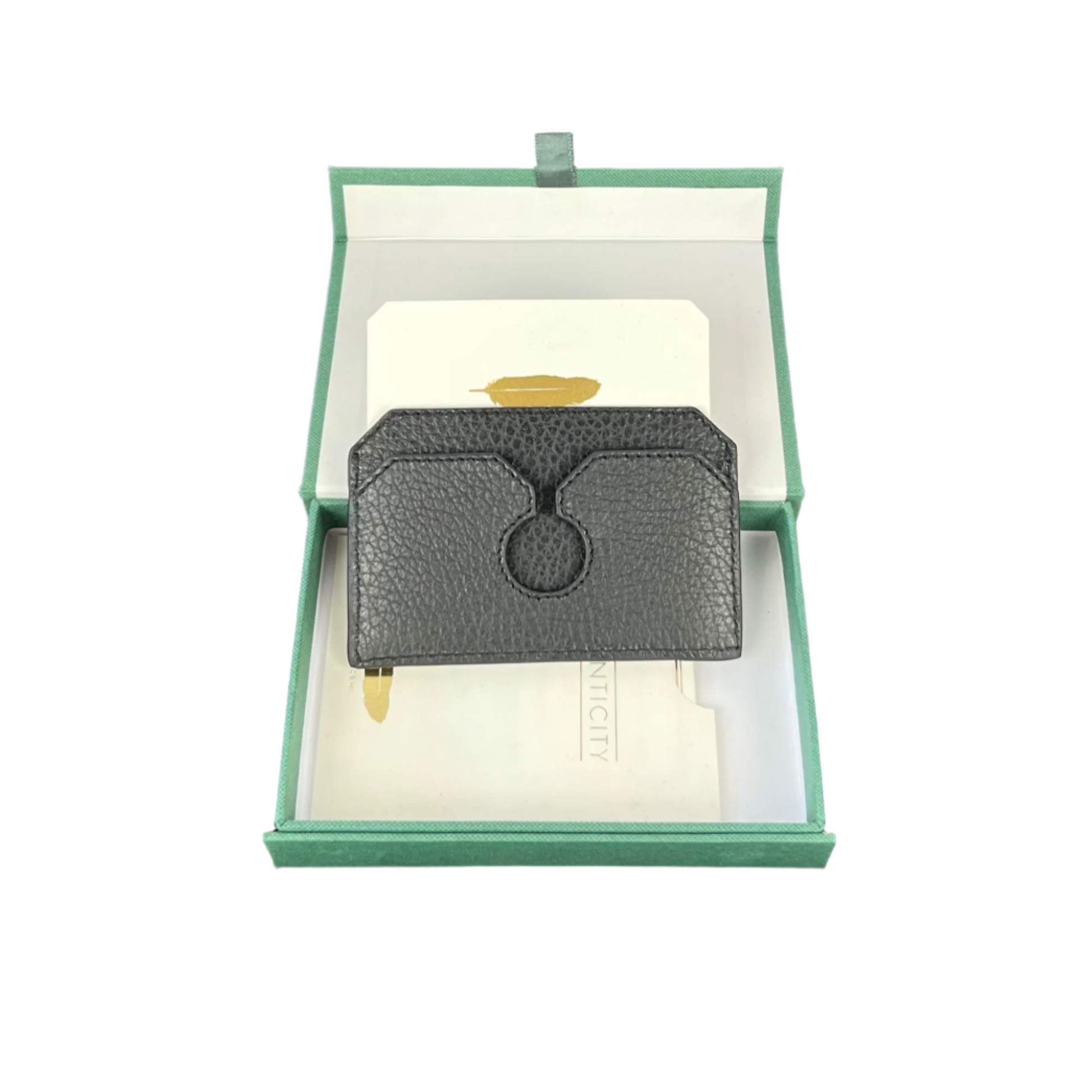 Buscemi Accessories Black Leather Front Pocket Wallet | Positivo Clothing