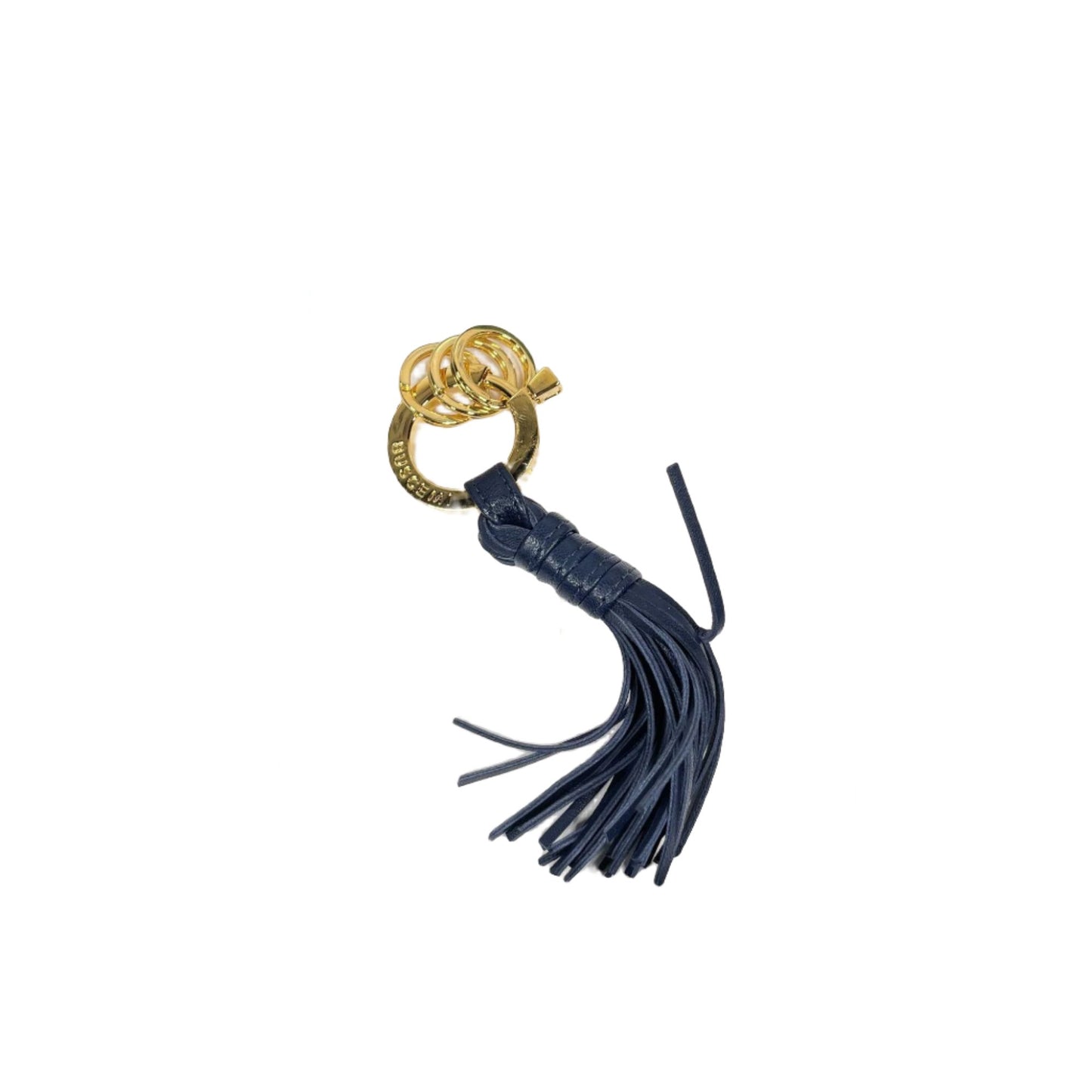 Buscemi Fringe Keyholder Ocean Leather |  Positivo Clothing