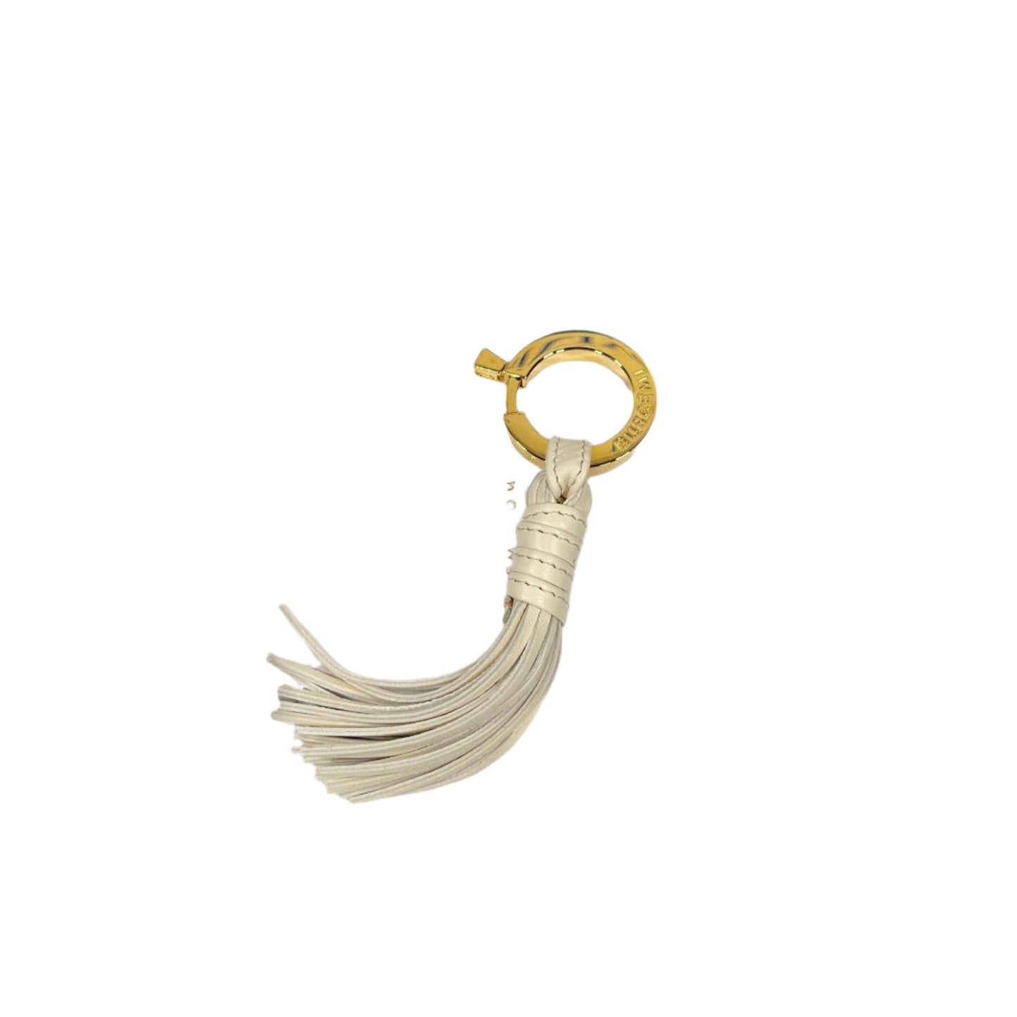 Buscemi Fringe Keyholder Off White Leather | Positivo Clothing