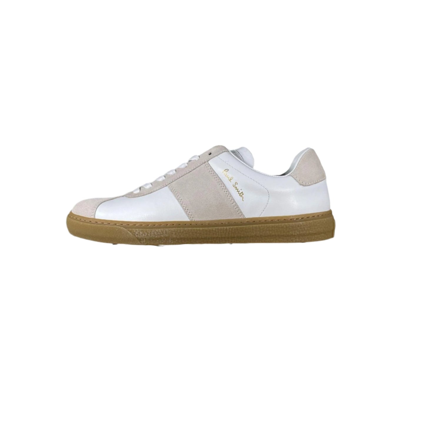 Paul Smith Levon White Leather Low Top Sneakers - Positivo Clothing