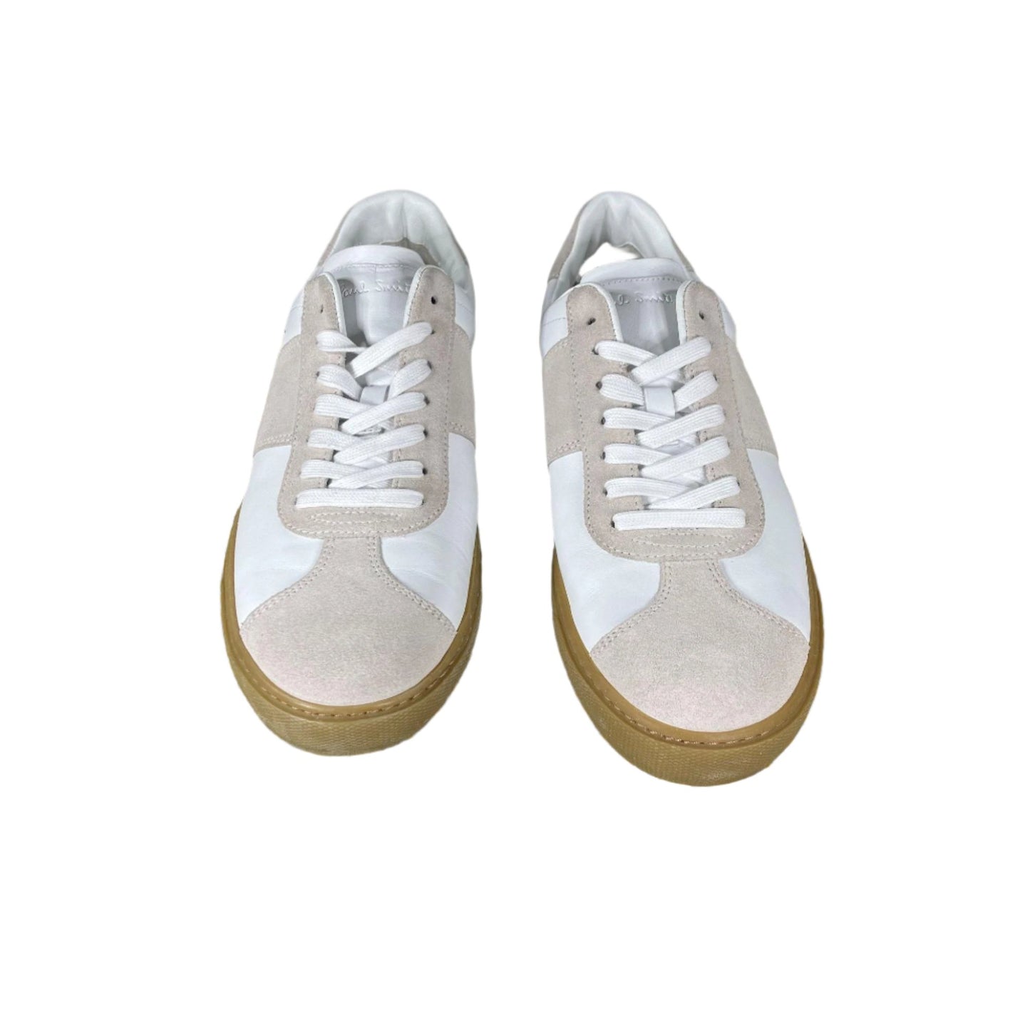 Paul Smith Levon White Leather Low Top Sneakers - Positivo Clothing