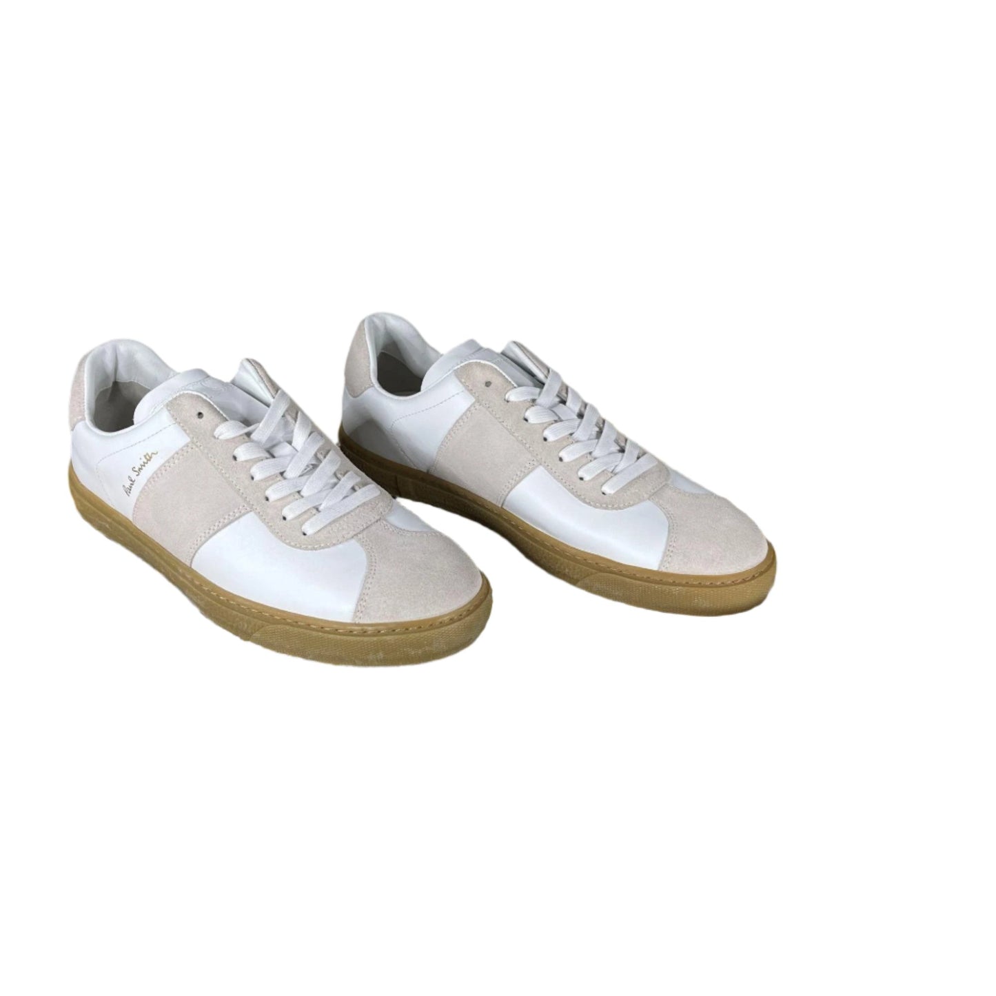 Paul Smith Levon White Leather Low Top Sneakers - Positivo Clothing