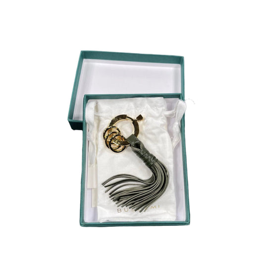 Buscemi Keyholder Fringe Militare Leather | Positivo Clothing