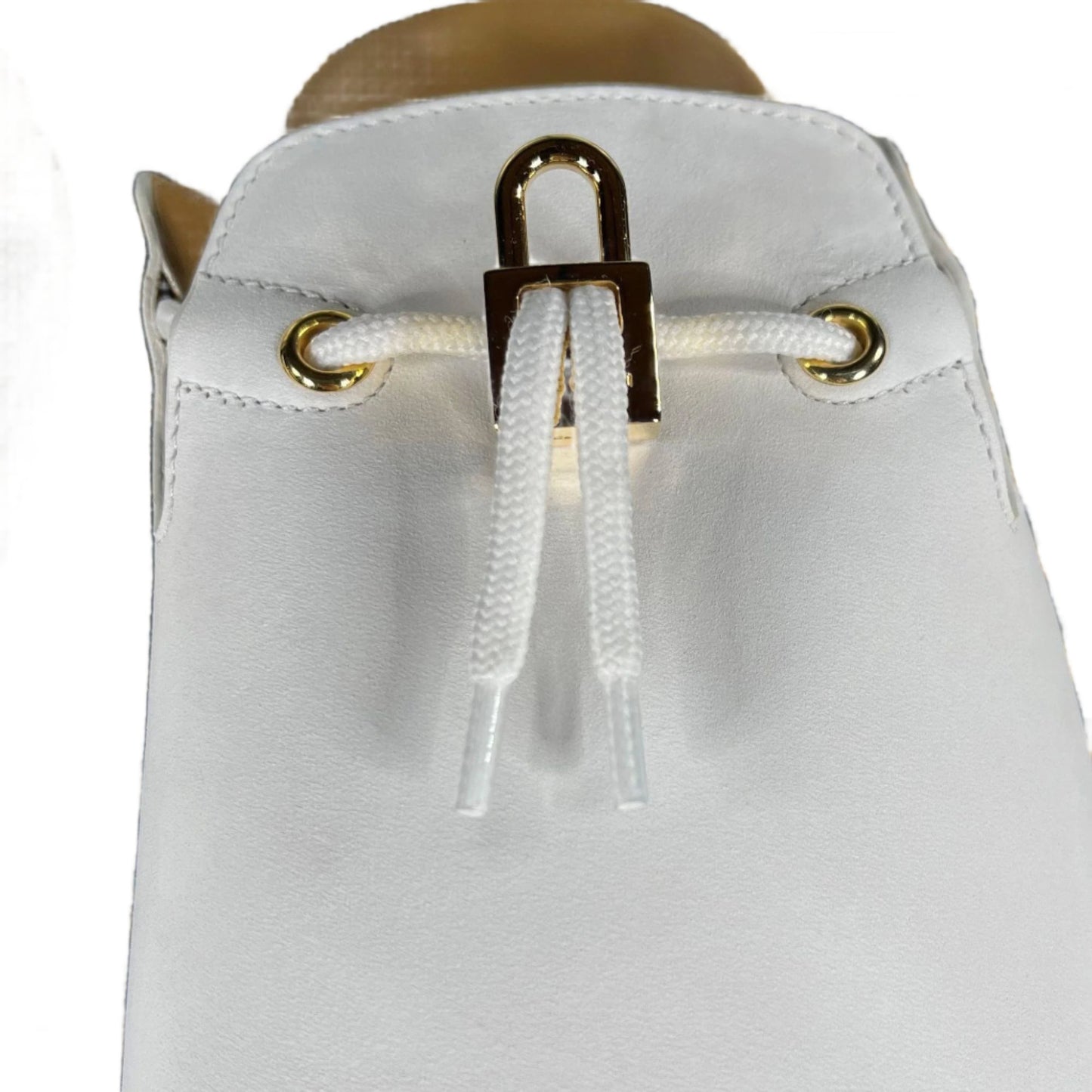 Buscemi Pietro White Nubuk Leather Slippers | Positivo Clothing